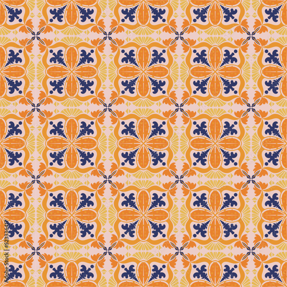 Floral Seamless Pattern Background Garden Nature Damask Aboriginal Ornament Art Floral Seamless Pattern Background Garden Nature Damask Aboriginal Ornament Art