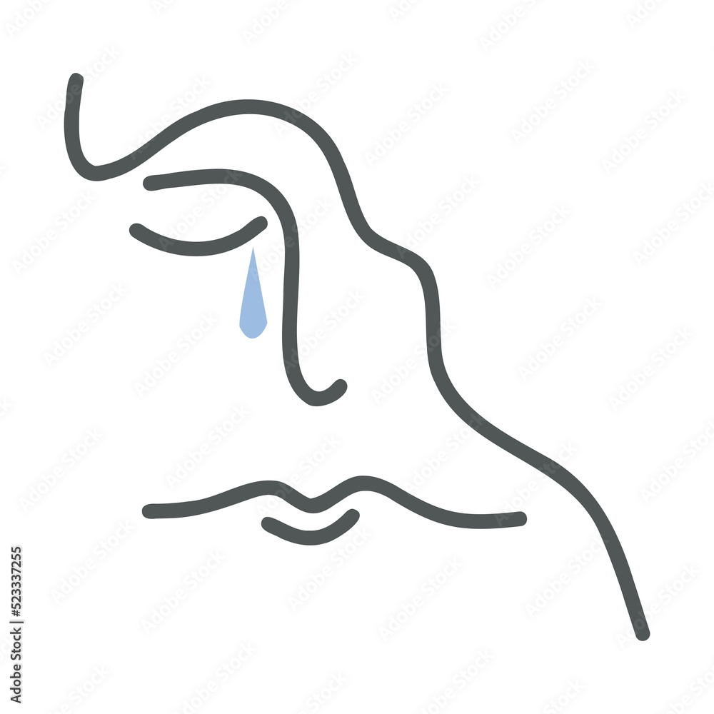Abstract Women Face Line Art Abstract Women Face Line Art