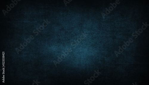 Abstract dark navy Blue painting texture background, Vintage grunge dark blue backdrop for aesthetic creative design