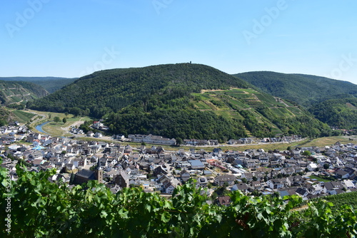 Dernau an der Ahr ein Jahr nach der Flut, ganzer ORt photo