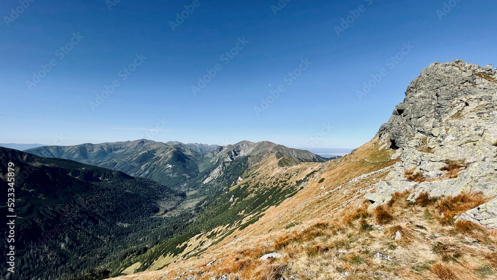 mountain landscape in the Tatra mountains
