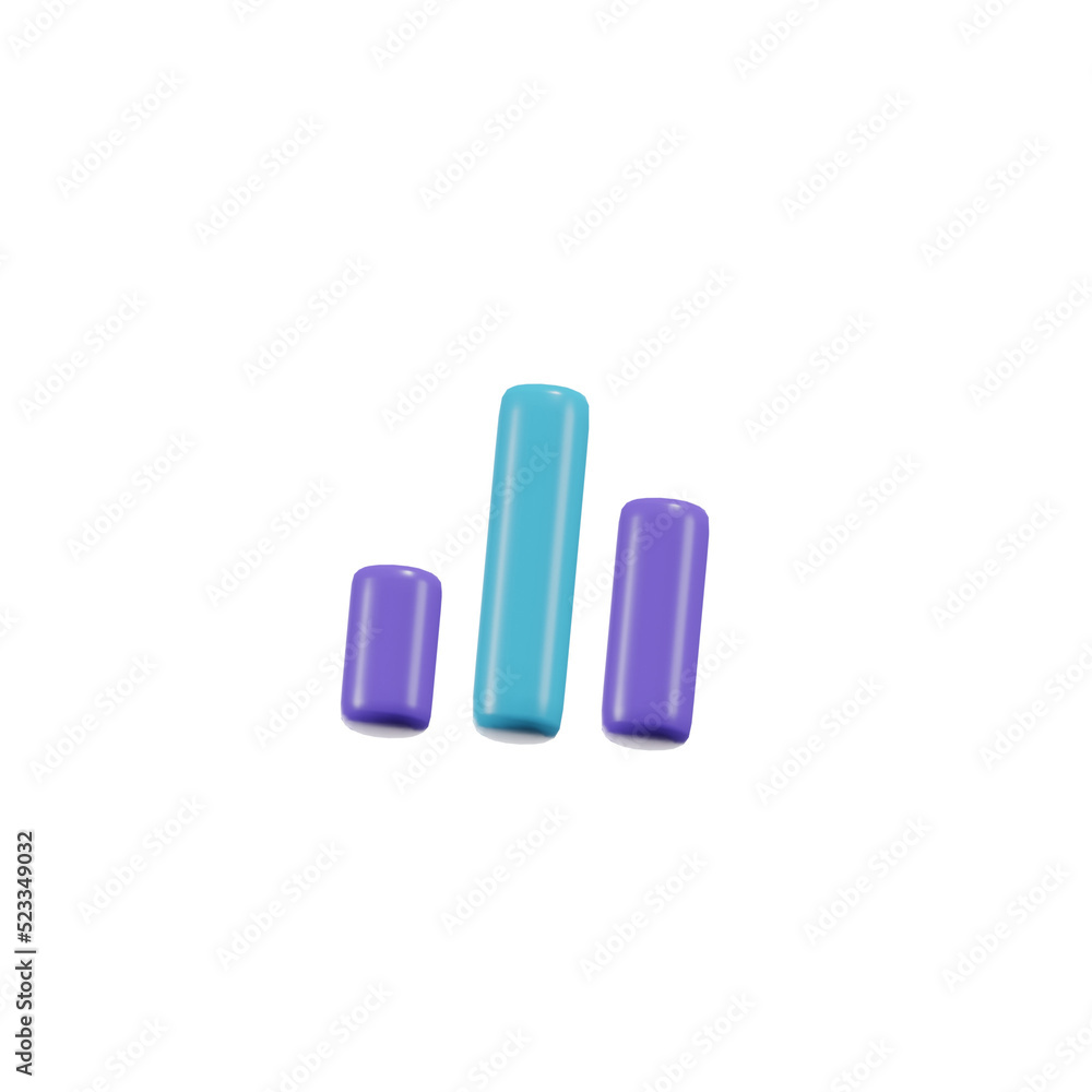 Diagram Essential 3D Icon Illustrations Diagram Essential 3D Icon Illustrations