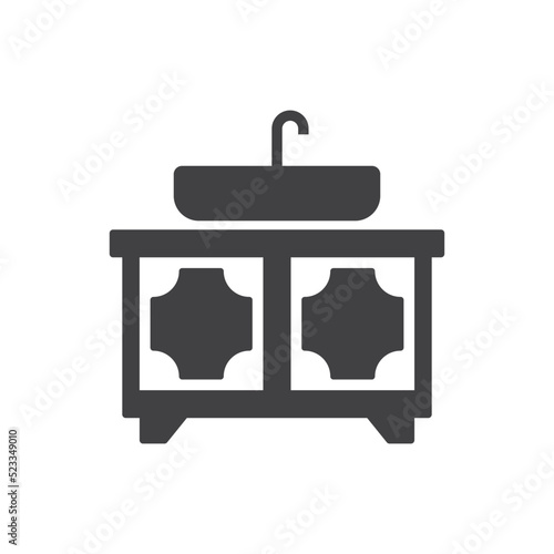 Water Basin Icon - Vanity Icon