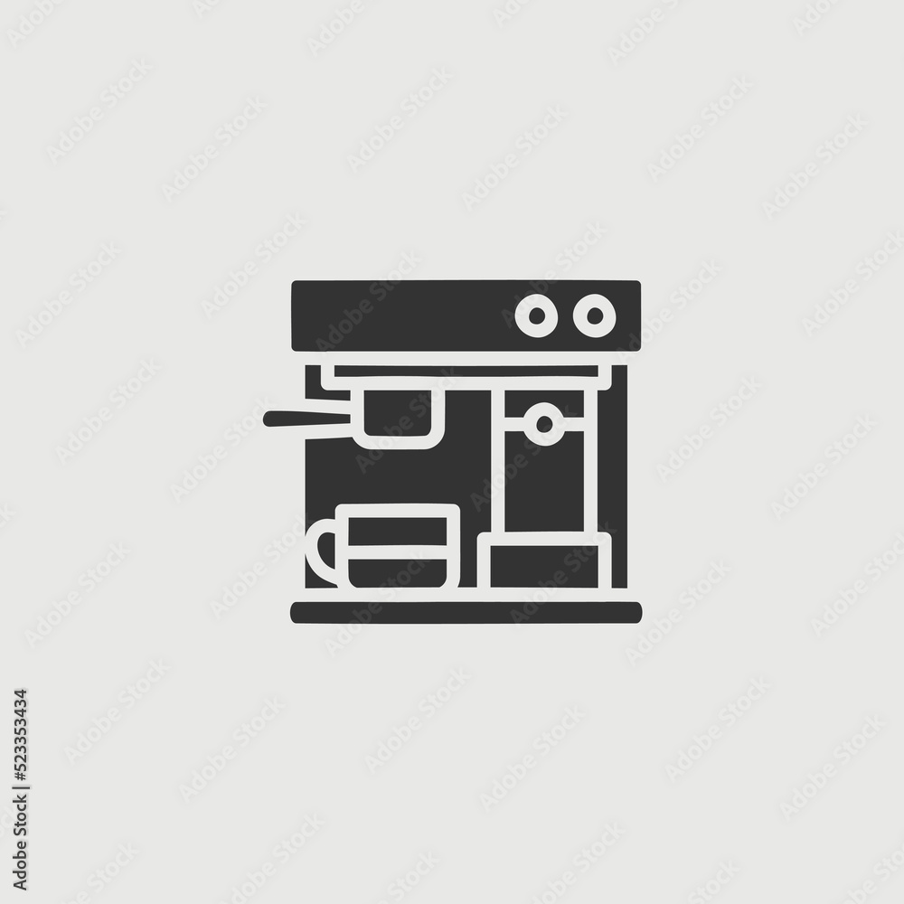 coffee brewer icon coffee brewer icon