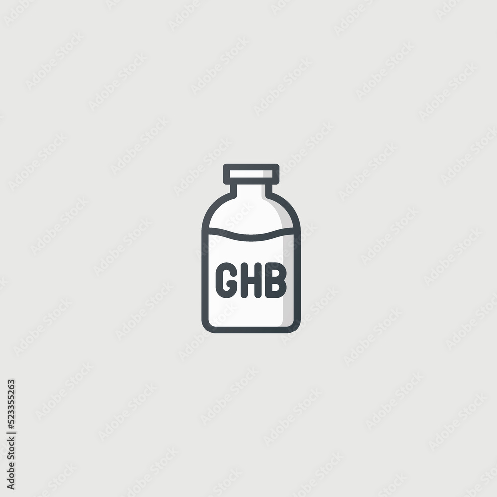 GHB drug icon GHB drug icon