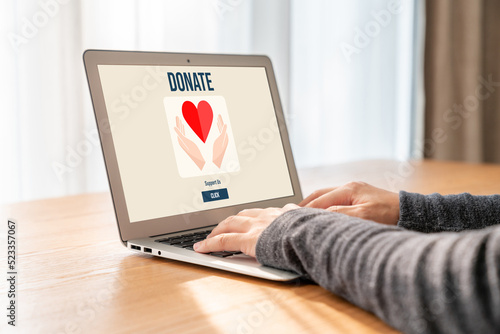 Quadro su tela Online donation platform offer modish money sending system for people to transfe