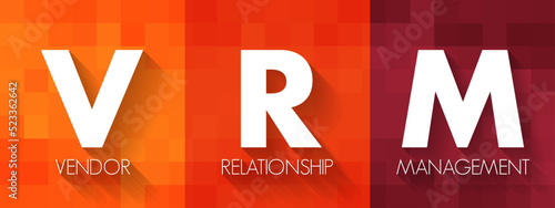 Photos VRM Vendor Relationship Management - business activity made possible by software