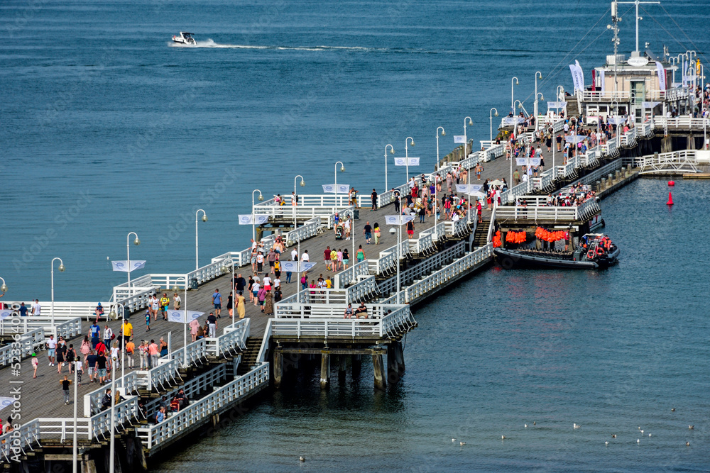 Fototapeta premium Molo w Sopocie