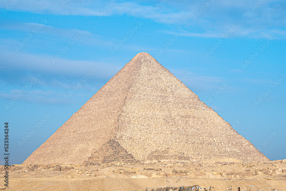Giza Plateau, Great Pyramid, Pyramid of Khafre, Menkaure, Sphinx, Egypt Giza Plateau, Great Pyramid, Pyramid of Khafre, Menkaure, Sphinx, Egypt