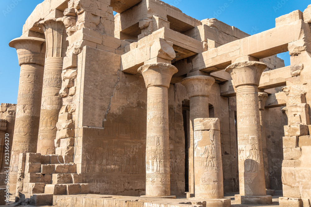 Temple at Esna, Temple of Khnum, Egypt