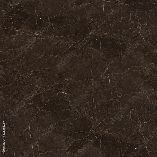Dark brown marble texture with rustic pattern. Seamless square, tile ready. Abstract marble texture. Background for interior home design. Pattern used as ceramic wall tiles and floor tiles surface.