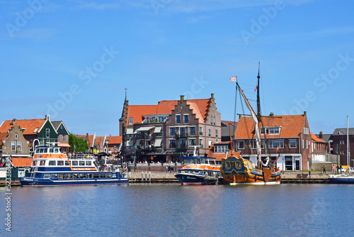 Edam Volendam  Netherlands - may 22 2022   touristy city centre