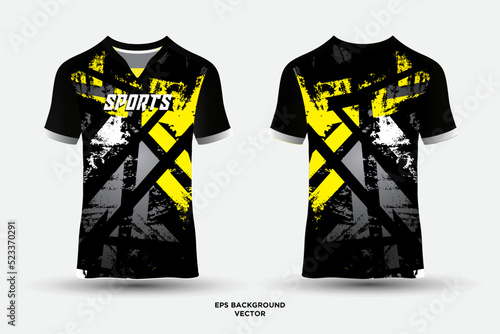 Fantastic jersey design suitable for sports, racing, soccer, gaming and esports vector
