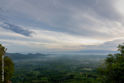 Sea of mist, Rain forest in (Khao Luang Nakhon Si Thammarat, Thailand) © kowitstockphoto