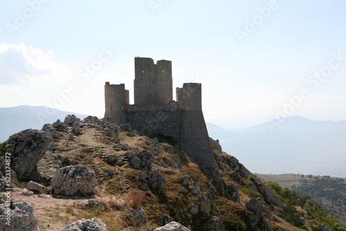 Castle of Rocca Calascio, Abruzzo, Italy photo