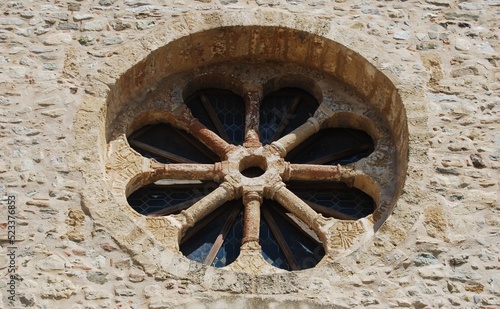 Rosone della chiesa madre di Santa Maria Assunta a Rocca Imperiale (Italy)