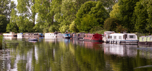 London, Uk, 17th of May, 2020: Sunlight on the river Lee in Hackney.