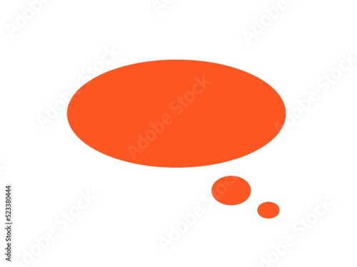 orange bubble