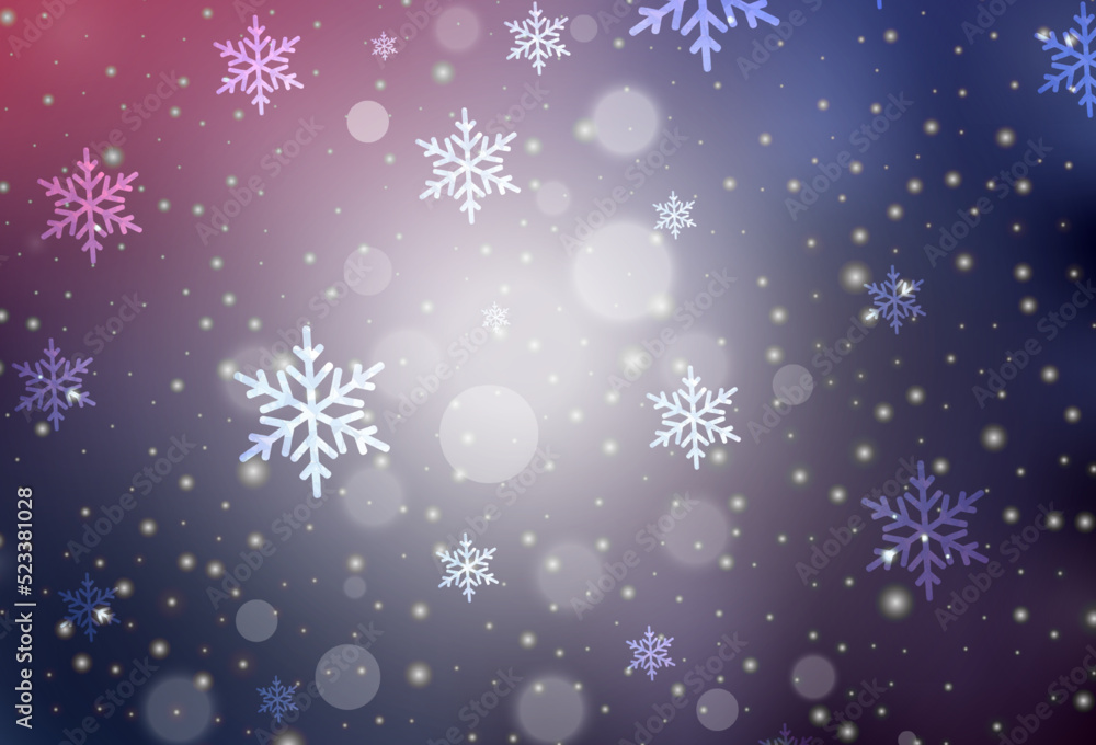 Dark Purple vector template in carnival style. Dark Purple vector template in carnival style.