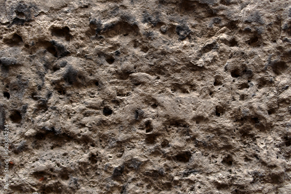 Background of gray porous sandstone. Background of gray porous sandstone.