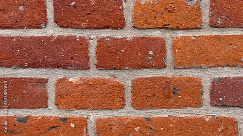 Obraz TŁO ZE STARYM CEGLANYM MUREM. ŚCIANA Z CEGIEŁ.