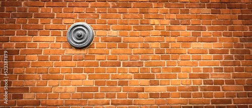 Obraz TŁO ZE STARYM CEGLANYM MUREM. ŚCIANA Z CEGIEŁ.