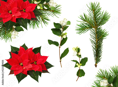 Christmas corner floral arr...