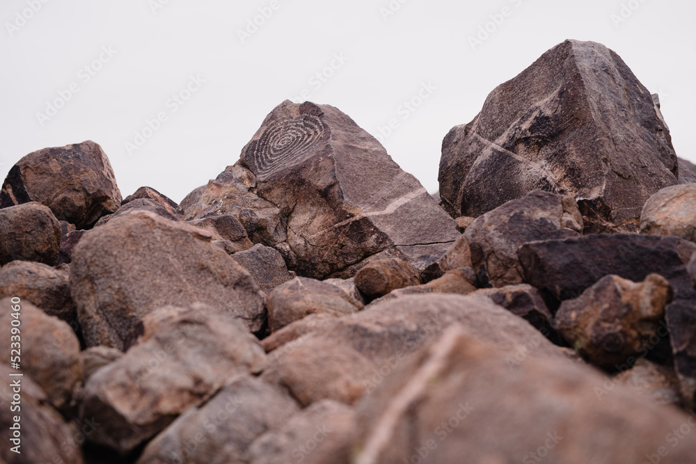 rocks in the mountains