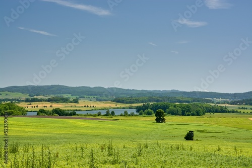 South Bohemian summer landscape photo