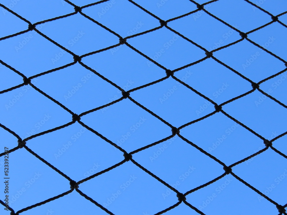 Fototapeta premium chain link fence