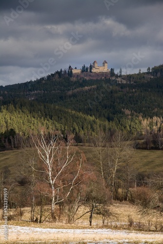 view of Kašperk Castle photo