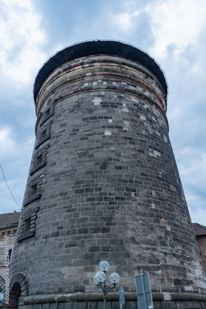 Spittler tower in Nuremberg in Germany