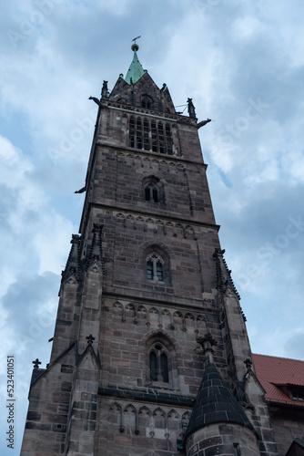 Saint Lorenz church in Nuremberg in Germany