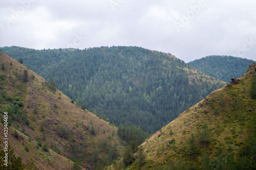 Valley and cliffs