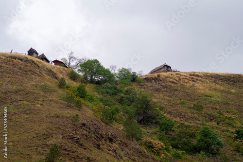 Village in the mountains
