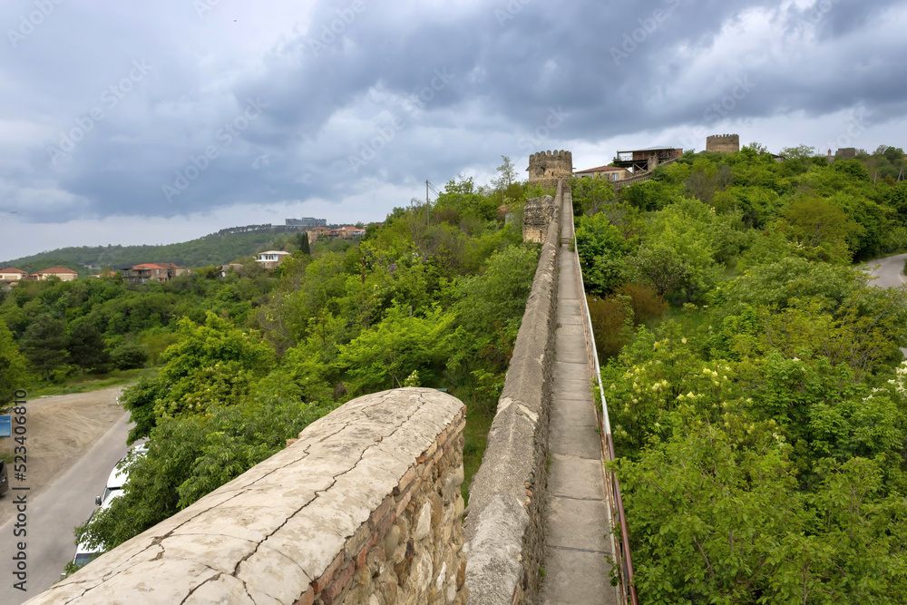 The Sighnaghi city wall, circa 18th century, Georgia The Sighnaghi city wall, circa 18th century, Georgia