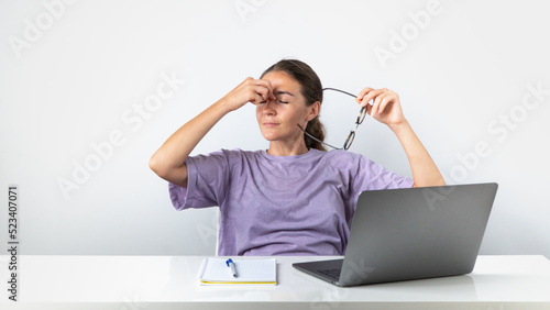 The student is tired of learning, needs a break for rest