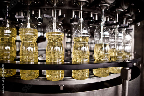 Factory for the production of edible oils. Shallow DOFF. Ukraine