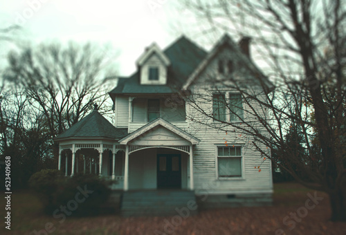 Fototapeta Naklejka Na Ścianę i Meble -  Old spooky house 