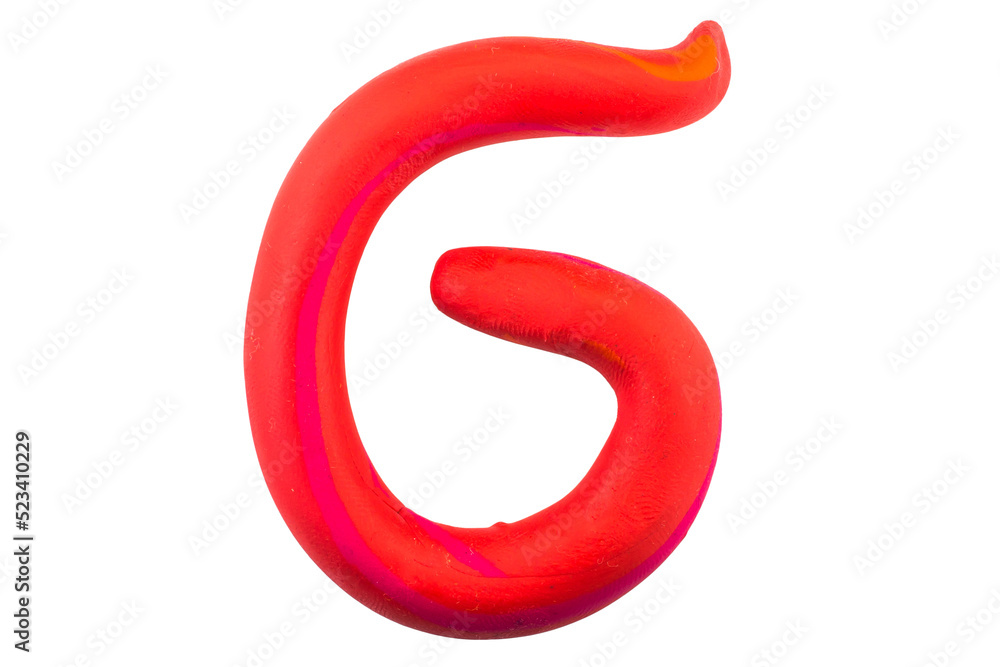 alphabet English colorful letters Handmade letters molded from plasticine clay on Isolated white background alphabet English colorful letters Handmade letters molded from plasticine clay on Isolated white background