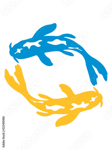 Design Nishikigoi Koi Kreis