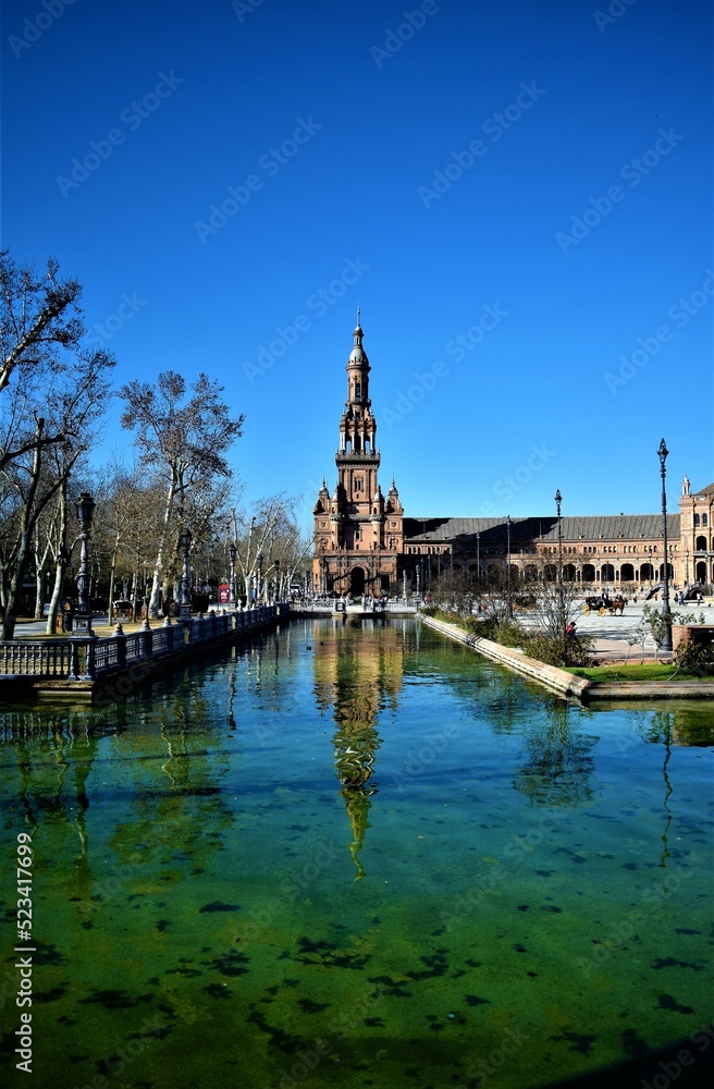 Obraz premium Plaza de Espana in Sevilla