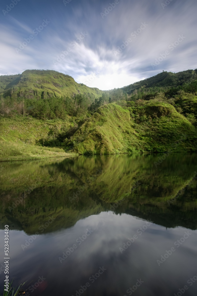landscape with lake landscape with lake