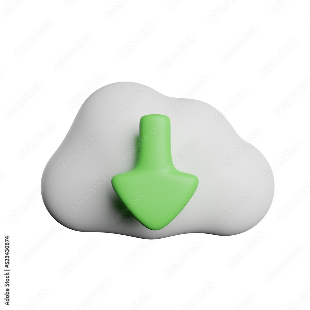 Download Database File 3D Rendering Illustration Download Database File 3D Rendering Illustration