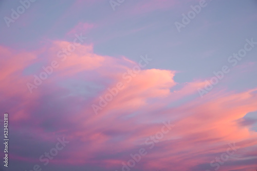 sunset sky with clouds © cherwoman730