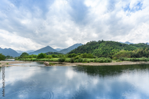 Tongji weir, Lishui, Zhejiang, China, is an ancient water conservancy project in China. It has a history of 1500 years and is a key cultural relic protection unit in China.