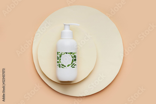 Bottle of cosmetic product ...