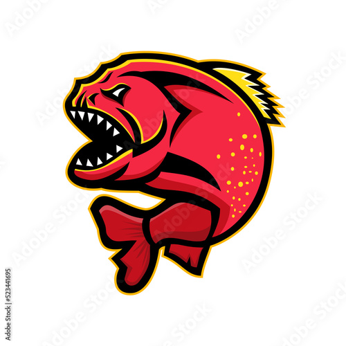 Piranha Sports Mascot photo