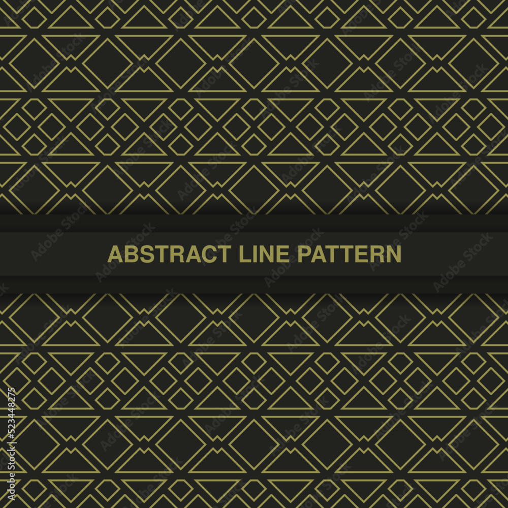 flat ornament line pattern design flat ornament line pattern design