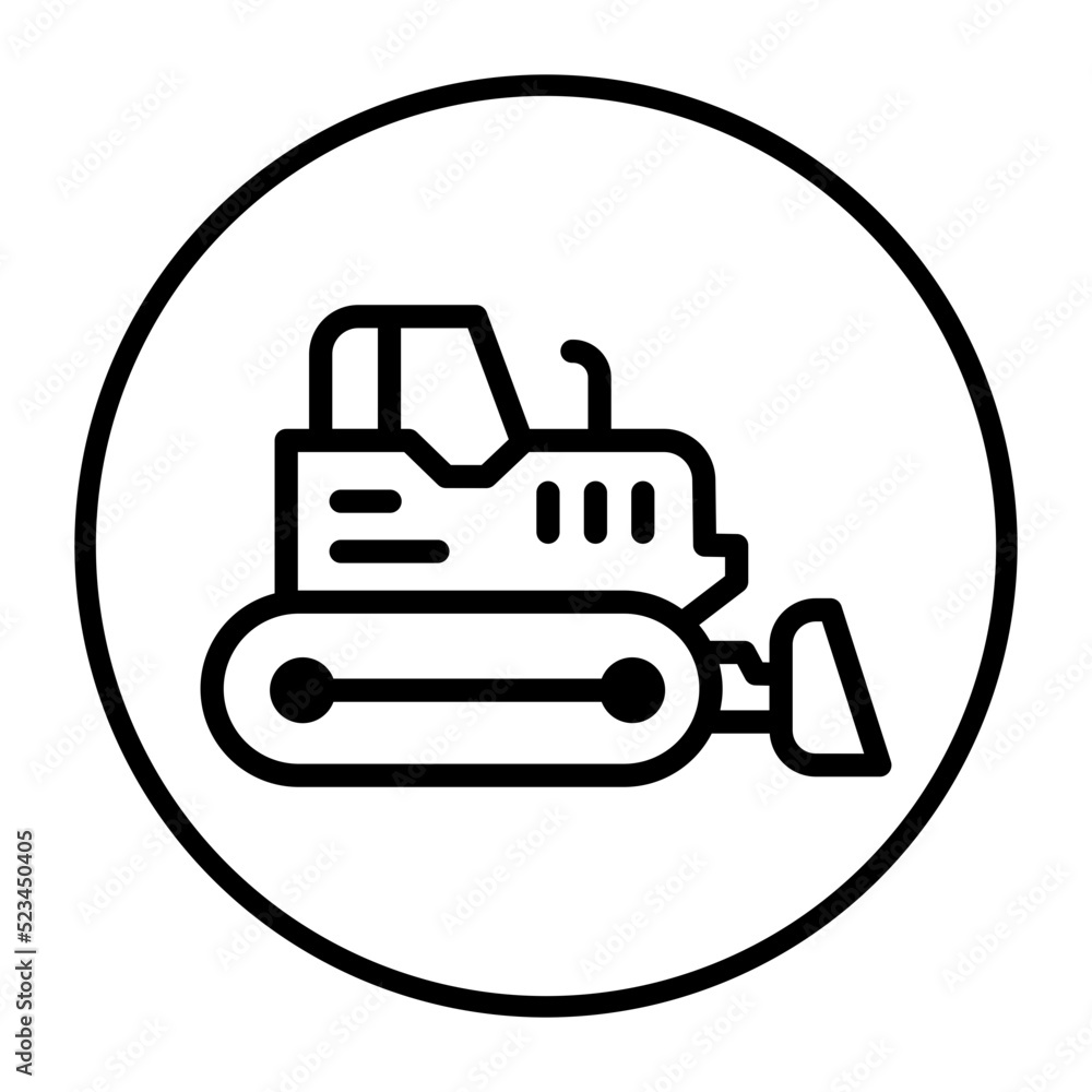 bulldozer icon